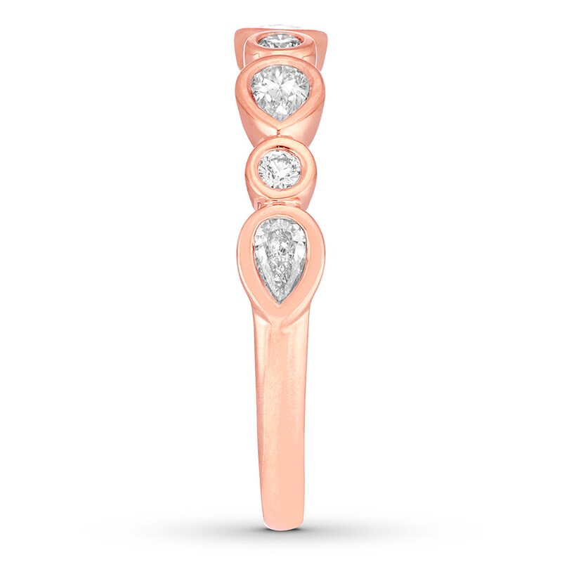 Neil Lane Bridal Diamond Anniversary Band 1/2 ct tw 14K Rose Gold