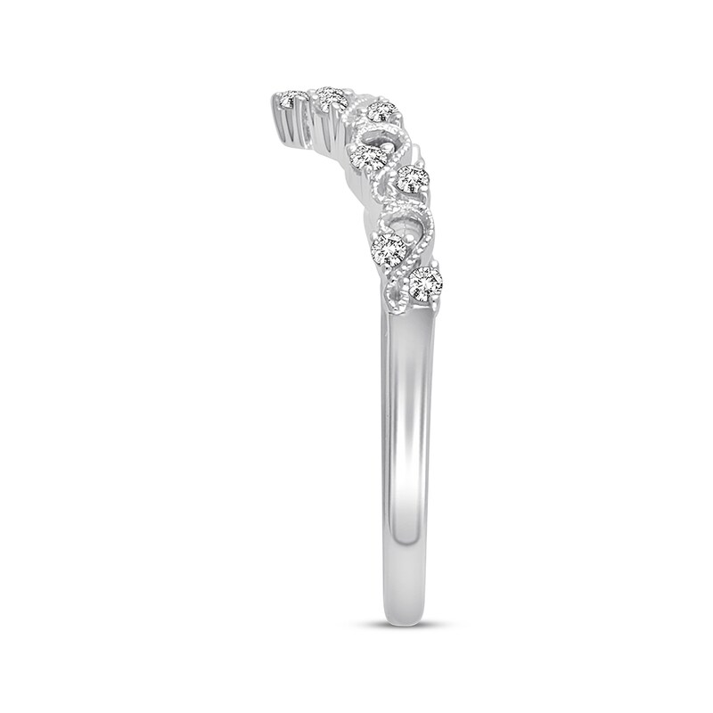 Main Image 2 of Diamond Anniversary Band 1/6 ct tw Round-cut 14K White Gold