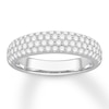 Diamond Anniversary Band 1 ct tw Round-cut 14K White Gold