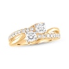 Thumbnail Image 1 of Ever Us Two-Stone Diamond Ring 1 ct tw Round 14K Yellow Gold