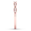 Thumbnail Image 2 of Adore Diamond Anniversary Band 1/8 ct tw Round-cut 10K Rose Gold