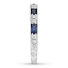 Thumbnail Image 3 of Neil Lane Sapphire Anniversary Band 1/6 ct tw Diamonds 14K Gold