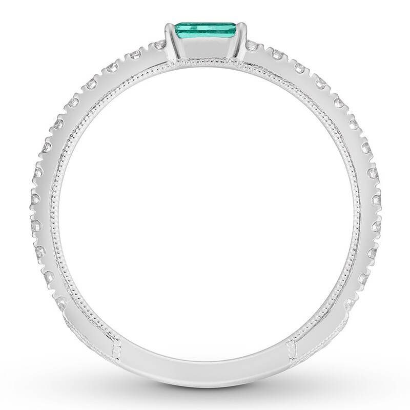 Neil Lane Emerald Anniversary Band 1/3 ct tw Diamonds 14K Gold