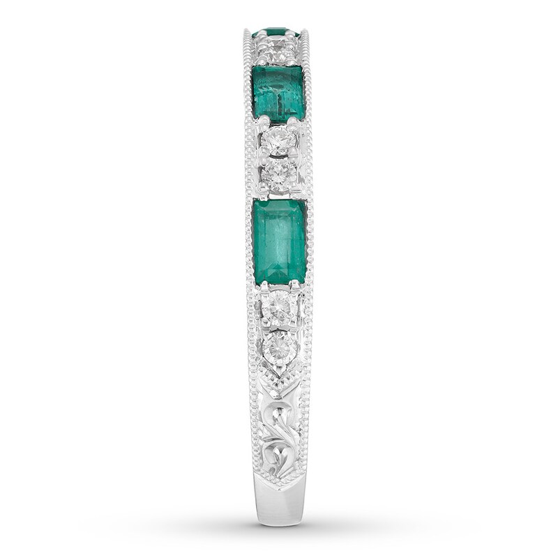 Neil Lane Emerald Anniversary Band 1/6 ct tw Diamonds 14K Gold