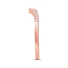 Thumbnail Image 2 of Diamond Anniversary Band 1/10 ct tw Round-cut 10K Rose Gold