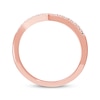 Thumbnail Image 3 of Diamond Anniversary Band 1/10 ct tw Round-cut 10K Rose Gold