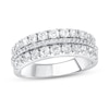 Diamond Anniversary Ring 1 ct tw 14K White Gold