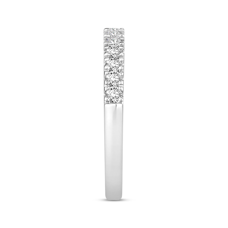 Main Image 2 of Adore Diamond Anniversary Band 1/2 ct tw Round-Cut 14K White Gold