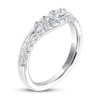 THE LEO Diamond Enhancer Ring 3/8 ct tw Round-cut 14K White Gold