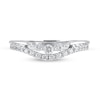 THE LEO Diamond Enhancer Ring 3/8 ct tw Round-cut 14K White Gold