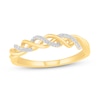 Thumbnail Image 1 of Diamond Anniversary Ring 1/10 ct tw 10K Yellow Gold