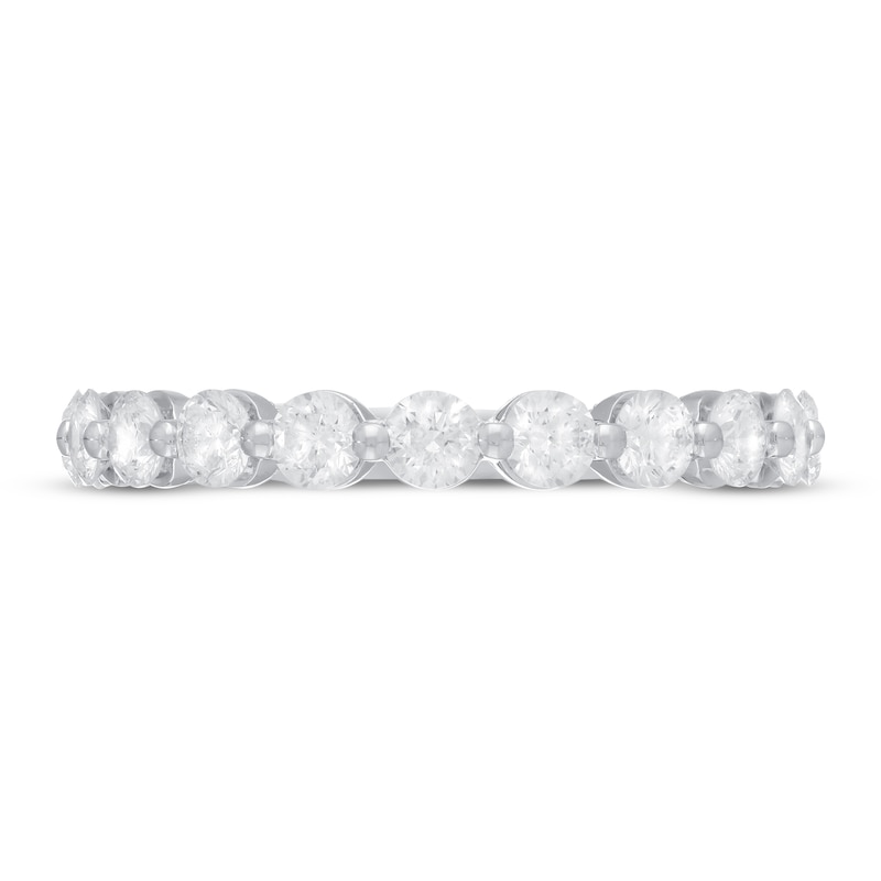 Main Image 3 of Neil Lane Premiere Diamond Anniversary Ring 1 ct tw Round-cut 14K White Gold