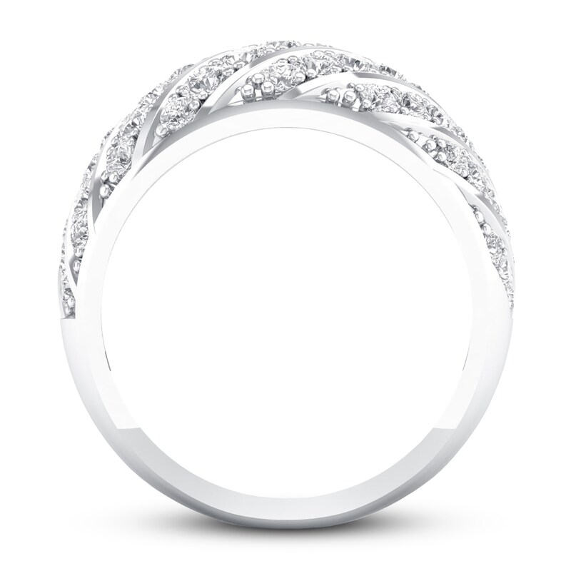 Diamond Anniversary Band 1 ct tw 10K White Gold