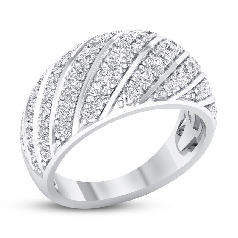 Diamond Anniversary Band 1 ct tw 10K White Gold