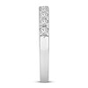 Diamond Anniversary Ring 1/2 ct tw 10K White Gold