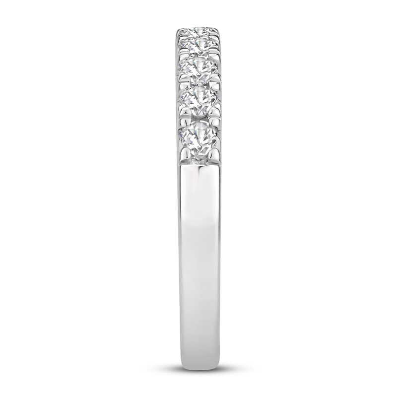 Diamond Anniversary Ring 1/2 ct tw 10K White Gold