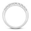 Diamond Anniversary Ring 1/2 ct tw 10K White Gold