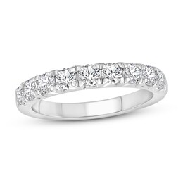 Diamond Anniversary Ring 1 ct tw 10K White Gold