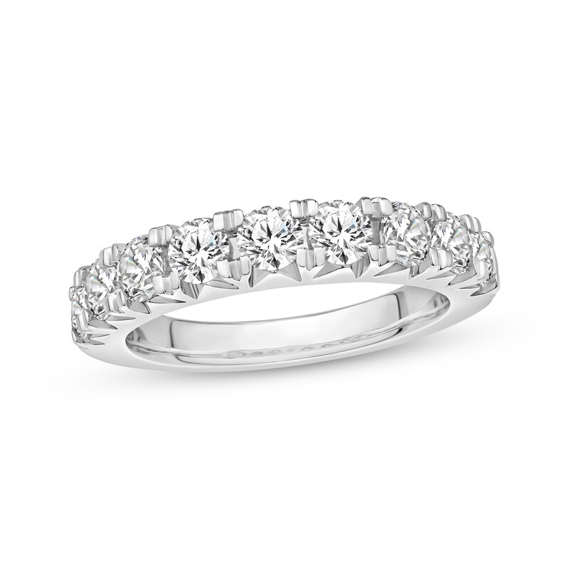 Diamond Anniversary Band 1-1/2 ct tw Round-cut 10K White Gold