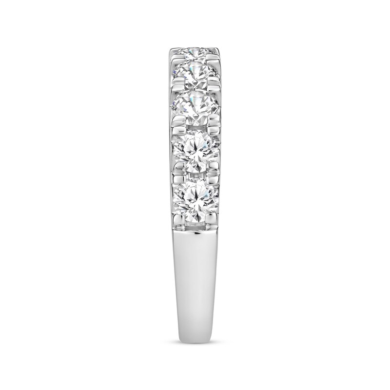 Diamond Anniversary Band 1-1/2 ct tw Round-cut 10K White Gold