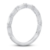 Thumbnail Image 2 of Neil Lane Premiere Diamond Anniversary Ring 1/2 ct tw Baguette/Round 14K White Gold