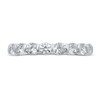 Thumbnail Image 3 of Adore Diamond Anniversary Eternity Band 2 ct tw Round-cut 14K White Gold