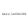 Thumbnail Image 2 of Diamond Anniversary Eternity Band 1/2 ct tw Round-cut 14K White Gold