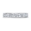 Diamond Anniversary Eternity Band 3 ct tw Round-cut 14K White Gold