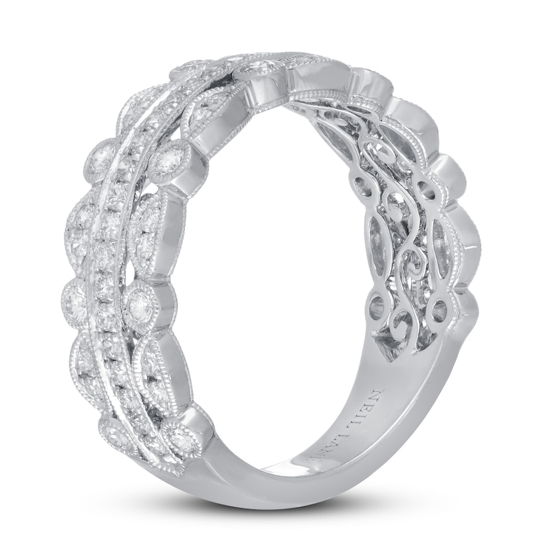 Neil Lane Diamond Anniversary Ring 3/4 ct tw 14K White Gold