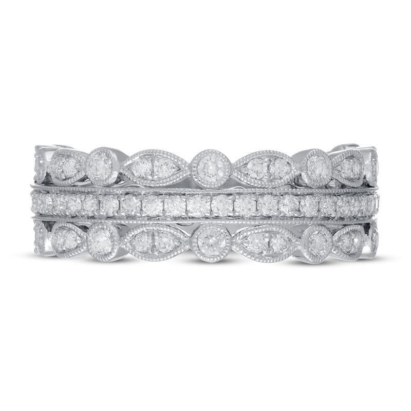 Neil Lane Diamond Anniversary Ring 3/4 ct tw 14K White Gold