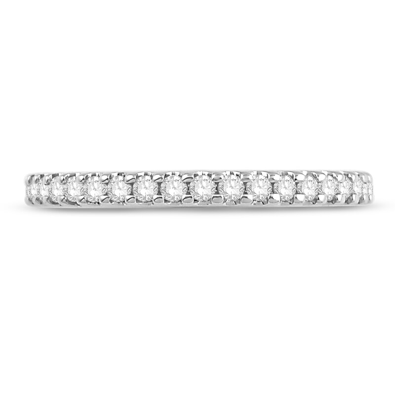 Main Image 2 of Adore Diamond Eternity Band 1/2 ct tw Round-cut 14K White Gold