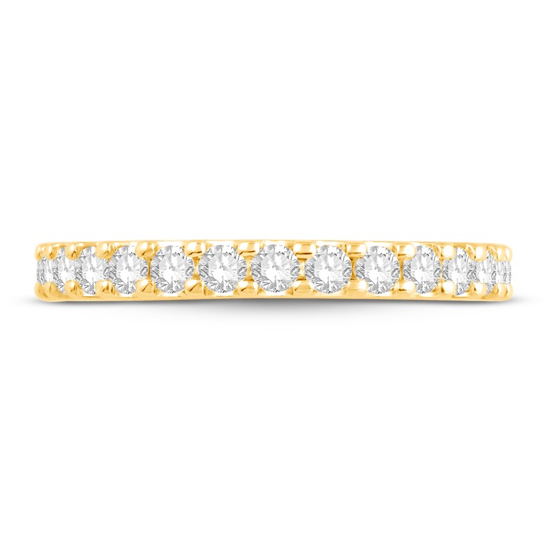 Main Image 2 of Adore Diamond Eternity Band 1 ct tw Round-cut 14K Yellow Gold