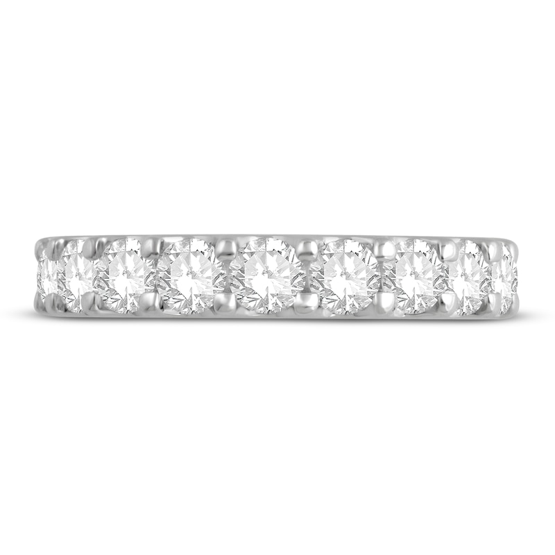 Main Image 2 of Adore Diamond Eternity Band 3 ct tw Round-cut 14K White Gold