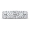 Diamond Anniversary Ring 1-1/2 ct tw Round-Cut 14K White Gold