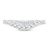 Thumbnail Image 3 of Adore Diamond Contour Ring 3/8 ct tw Round-cut 14K White Gold
