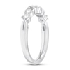Diamond Anniversary Ring 5/8 ct tw Round-Cut 10K White Gold