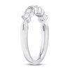 Diamond Anniversary Ring 5/8 ct tw Round-Cut 10K White Gold