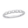 Diamond Anniversary Ring 1/2 ct tw Round-Cut 10K White Gold