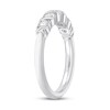 Diamond Anniversary Ring 1/2 ct tw Round-Cut 10K White Gold