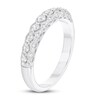 Diamond Anniversary Ring 1/4 ct tw Round-cut 10K White Gold