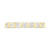 Thumbnail Image 2 of Diamond Anniversary Ring 1/10 ct tw Round-Cut 10K Yellow Gold