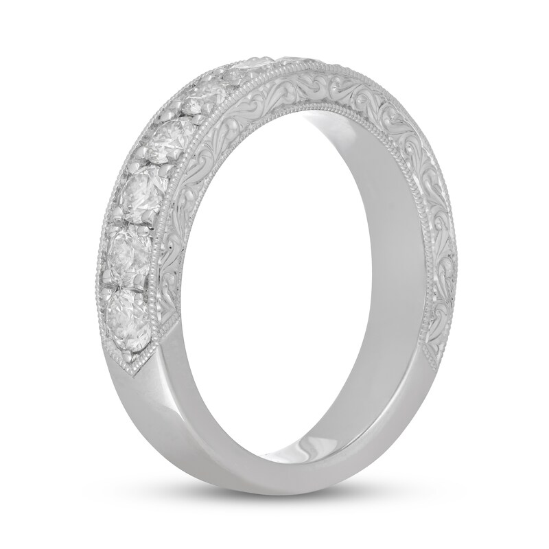 Neil Lane Diamond Anniversary Ring 1-1/2 ct tw Round-cut 14K White Gold