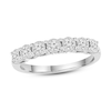 Thumbnail Image 0 of Diamond Anniversary Ring 1/2 ct tw Round-Cut 14K White Gold