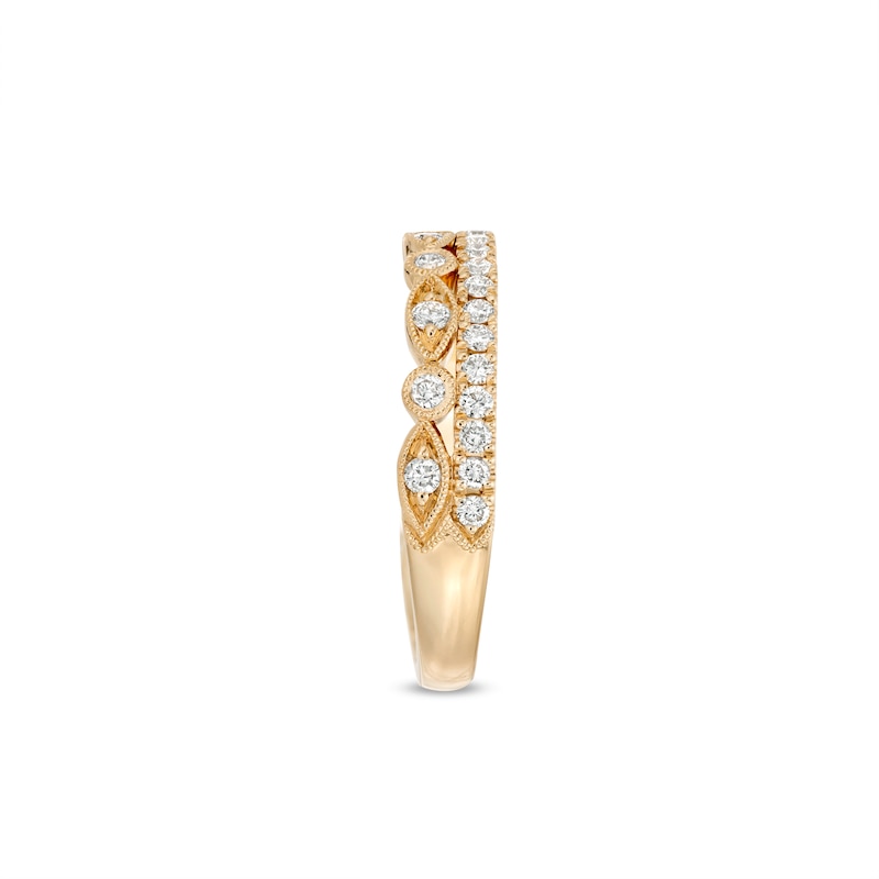 Neil Lane Diamond Anniversary Ring 1/2 ct tw Round-Cut 14K Yellow Gold