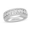 Neil Lane Premiere Diamond Anniversary Ring 1-1/6 ct tw Pear/Round 14K White Gold