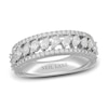 Neil Lane Premiere Diamond Anniversary Ring 1-1/6 ct tw Pear/Round 14K White Gold