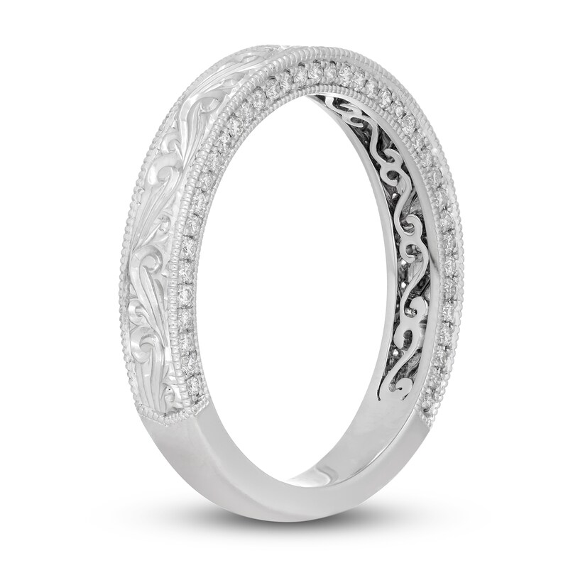 Neil Lane Gender Neutral Diamond Band 1/4 ct tw Round-Cut 14K White Gold