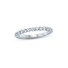 Thumbnail Image 0 of Monique Lhuillier Bliss Diamond Wedding Band 3/4 ct tw Round-cut 18K White Gold