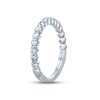 Thumbnail Image 2 of Monique Lhuillier Bliss Diamond Wedding Band 3/4 ct tw Round-cut 18K White Gold