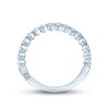 Monique Lhuillier Bliss Diamond Wedding Band 3/4 ct tw Round-cut 18K White Gold